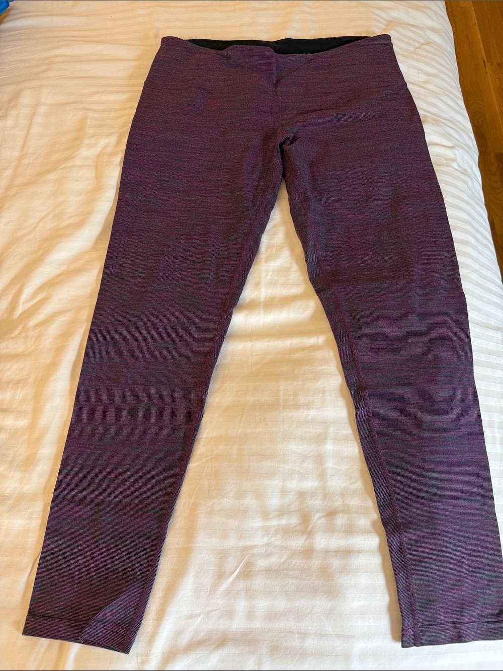 Tuff Athletics Purple Heather Leggings